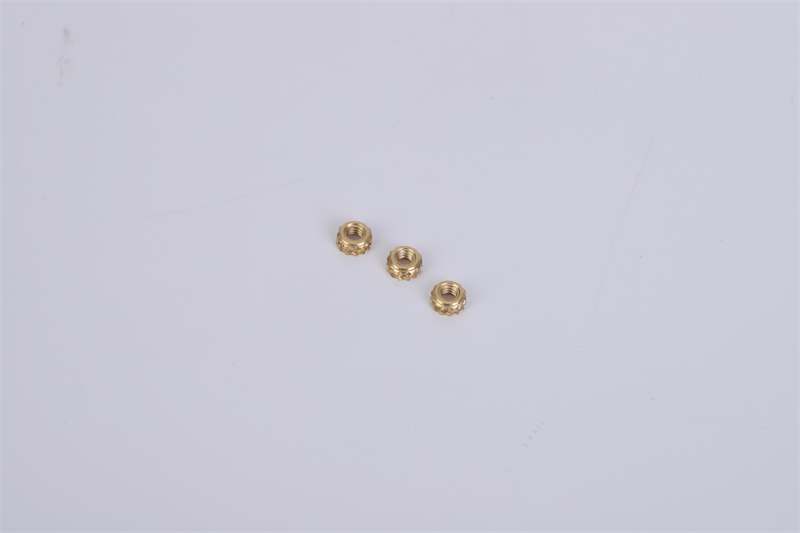 滾花注塑銅螺母