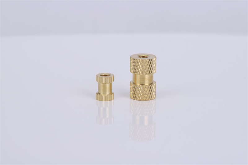 滾花注塑銅螺母