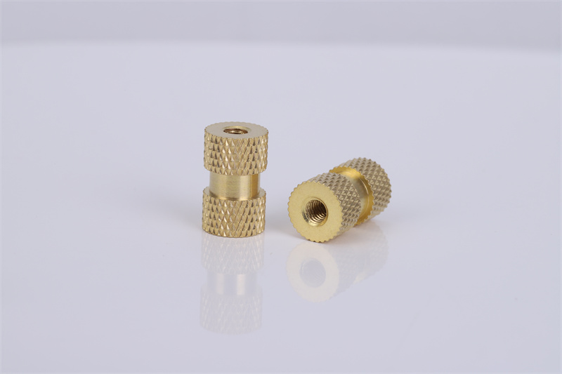 滾花注塑銅螺母