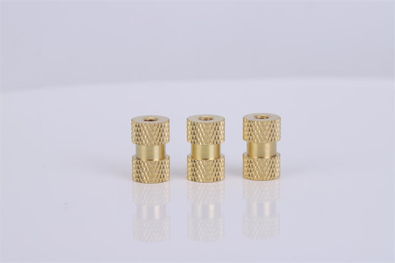 滾花注塑銅螺母