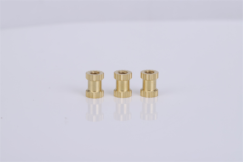 滾花注塑銅螺母